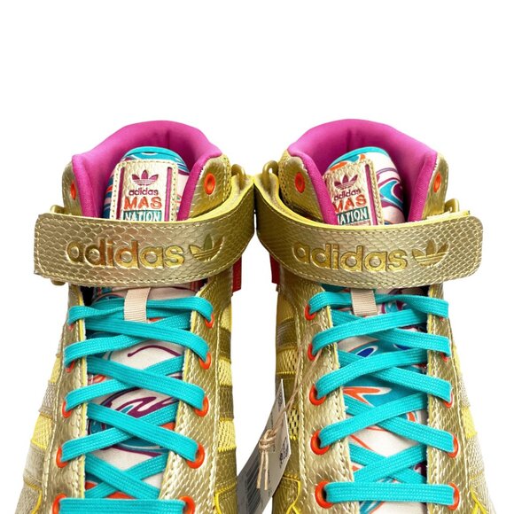 New! adidas Forum Mid Carnival Men’s 11.5 - Picture 4 of 15